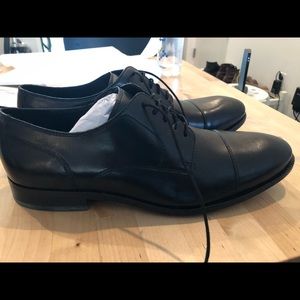 Cole Haan Mens size 12 Benton Cap Oxford II Black